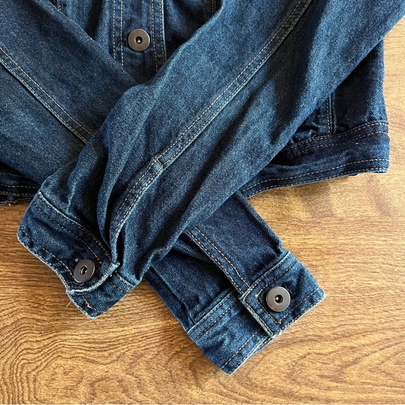 Mossimo Supply Co. Denim Big Girl Jeans Jacket kids size M - Picture 3 of 8